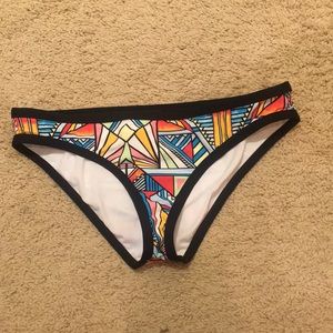 Bright Abstract Gianni Bini Bikini Bottoms